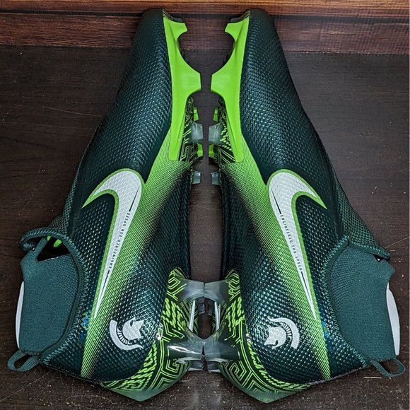 Nike Vapor Edge Pro 360 Men\'s 15 Michigan State PE football cleats CV1678-301 main image 9
